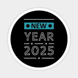 New Year 2025 Magnet